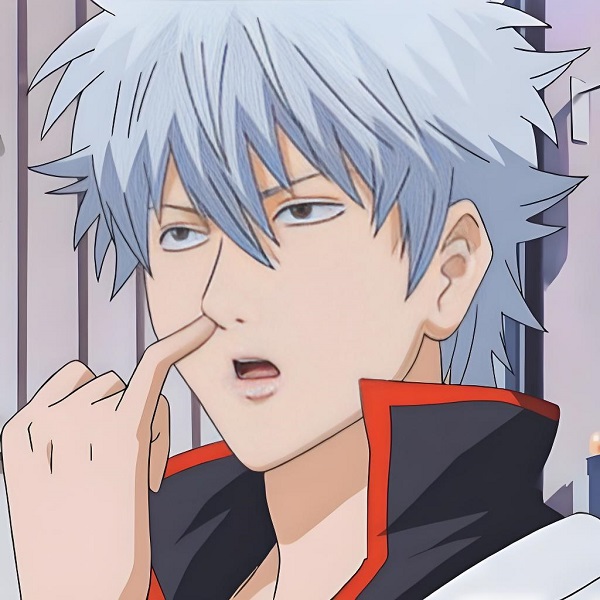 Avatar Sakata Gintoki đang ngoáy mũi