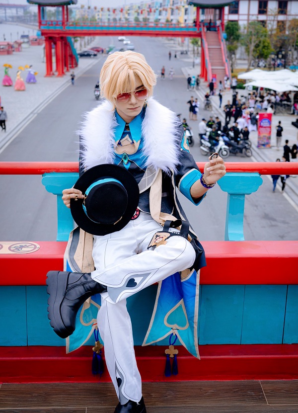 Cosplay Aventurine Honkai phiên bản đời thực