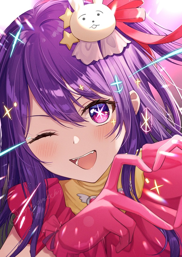 Ảnh anime nữ tỏa sáng giữa sân khấu lộng lẫy