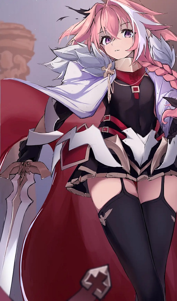 Astolfo và thú cưng đáng yêu