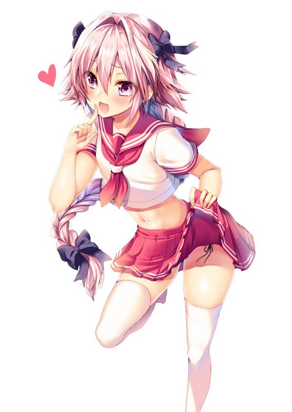 Astolfo cười tít mắt cực kỳ cute