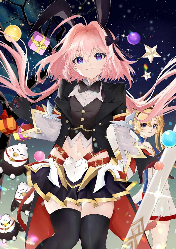 Ảnh Astolfo cute với phong cách idol dễ thương