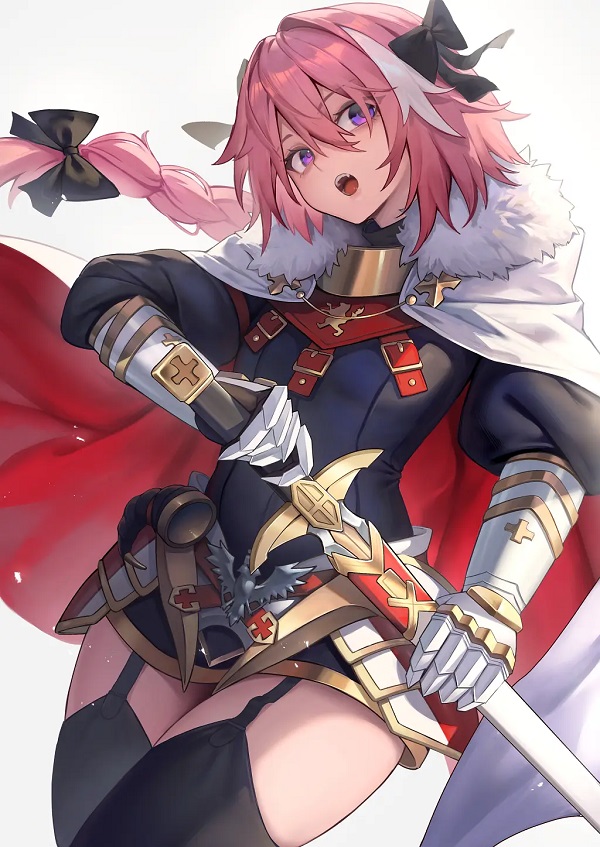 Astolfo với nụ cười thiên thần