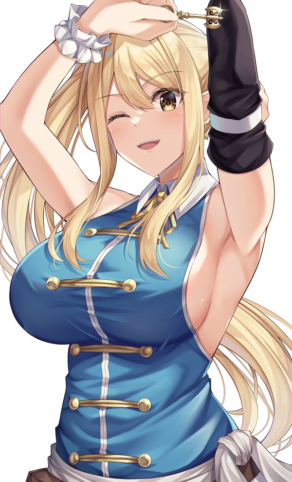 Lucy Heartfilia trong trang phục mùa hè mát mẻ