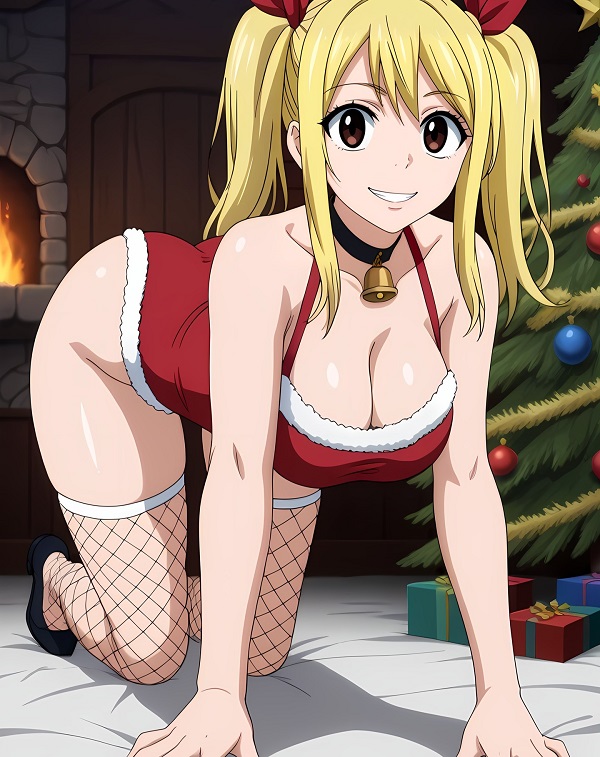 Khoảnh khắc Lucy bên đồng đội Fairy Tail