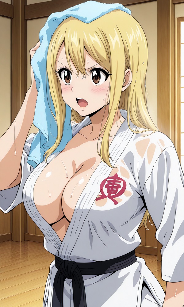 Lucy Heartfilia và nụ cười rạng rỡ khiến fan mê mẩn