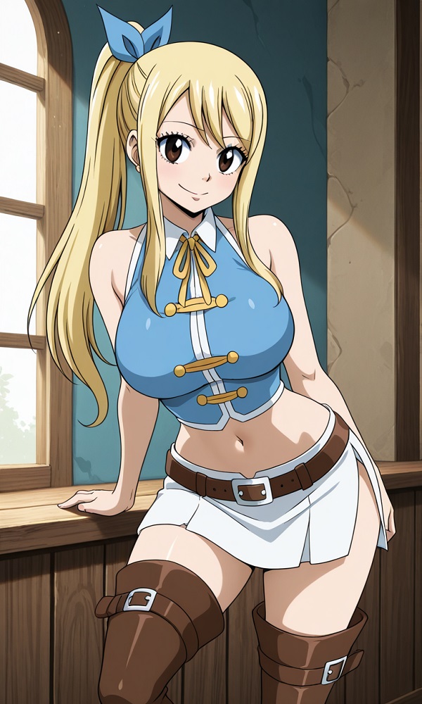 Cận cảnh ánh mắt hút hồn của Lucy