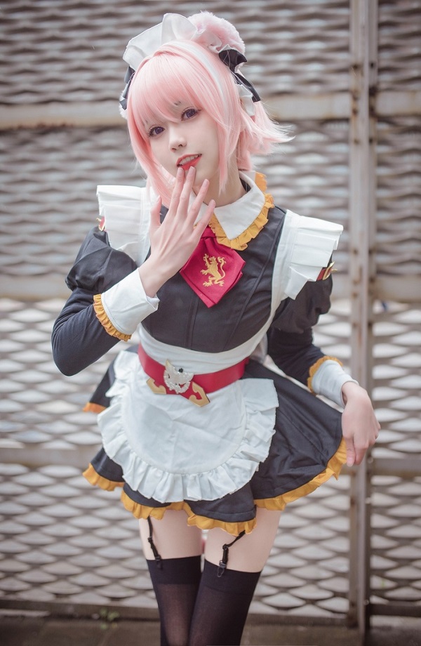 Cosplayer hóa thân Astolfo siêu dễ thương