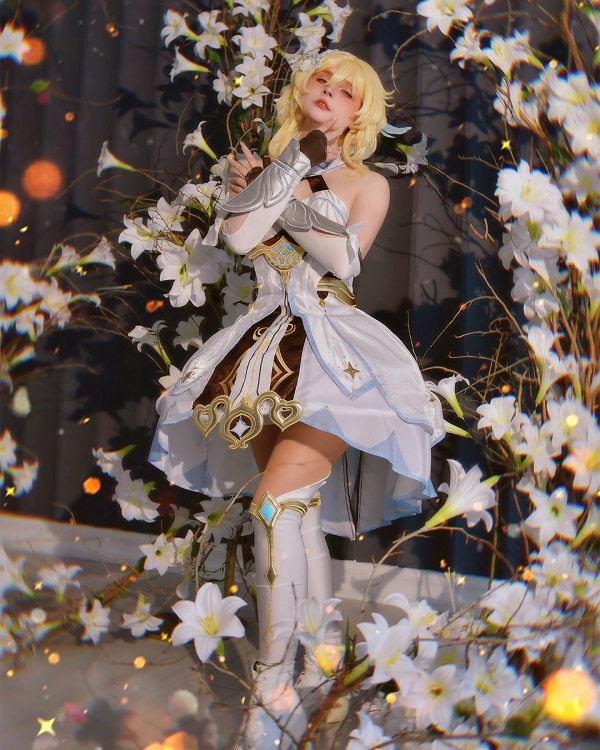 Ảnh cosplay Lumine chất lượng cao, màu sắc nổi bật