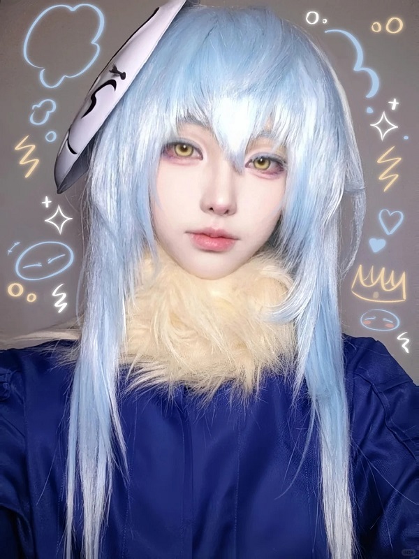 Cosplay hình Rimuru chuẩn không cần chỉnh