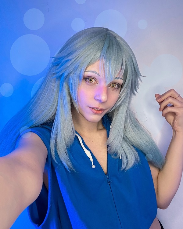 Cosplay hình Rimuru phong cách fantasy