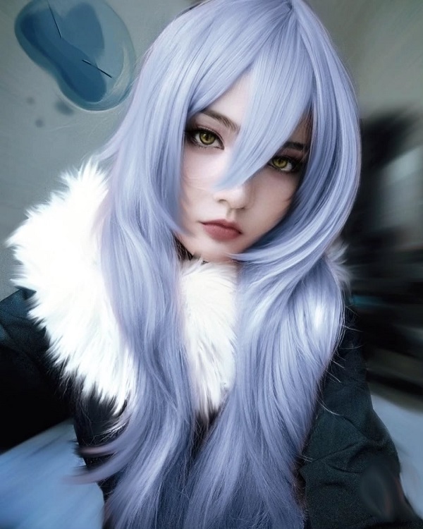 Cosplay hình Rimuru cosplay cùng hiệu ứng ánh sáng