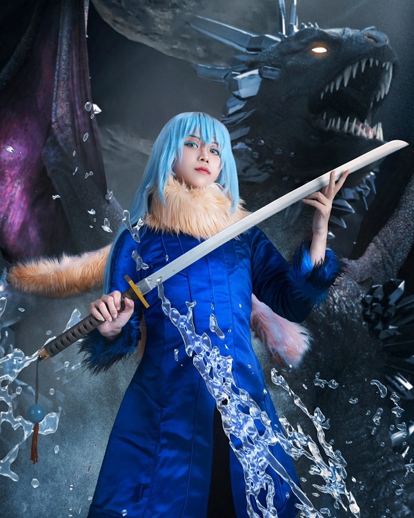 Cosplay hình Rimuru trang phục đậm chất anime