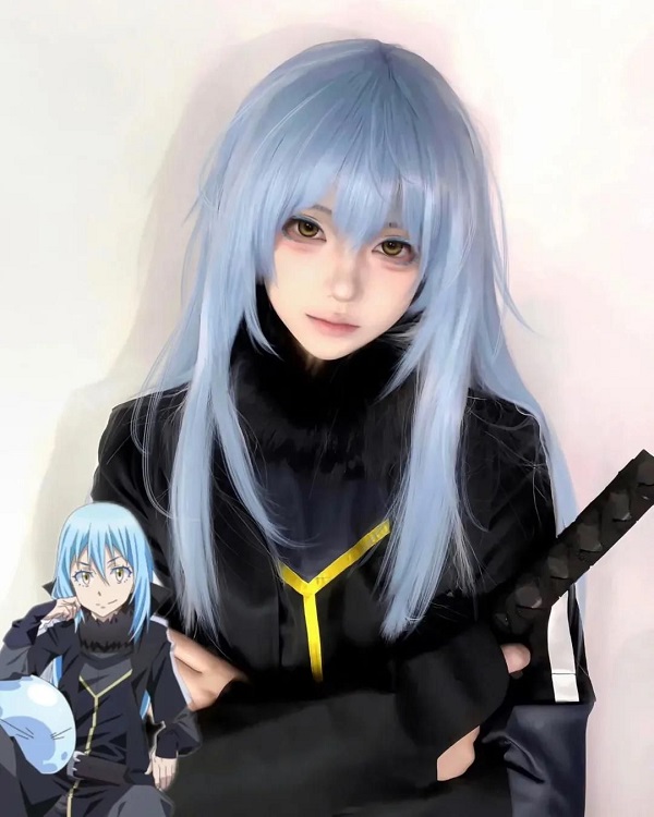 Cosplay hình Rimuru khiến fan thổn thức