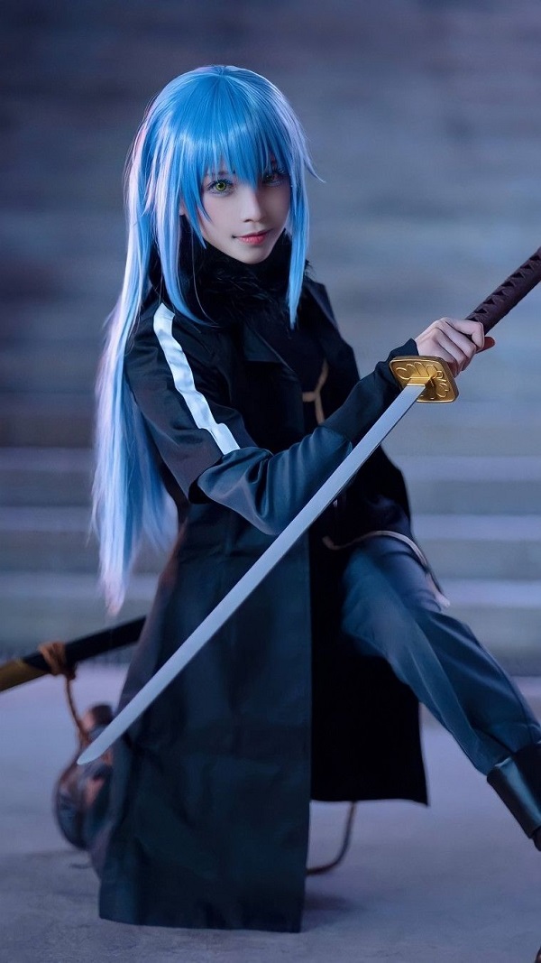 Cosplay hình Rimuru đẹp từ mọi góc độ