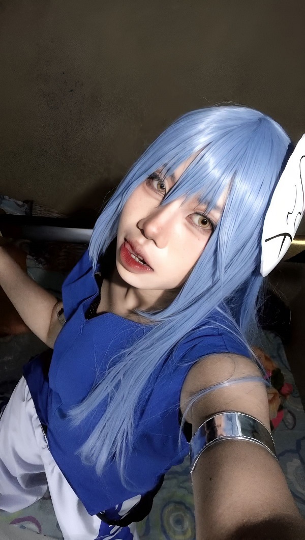 Cosplay hình Rimuru thần thái ngút trời