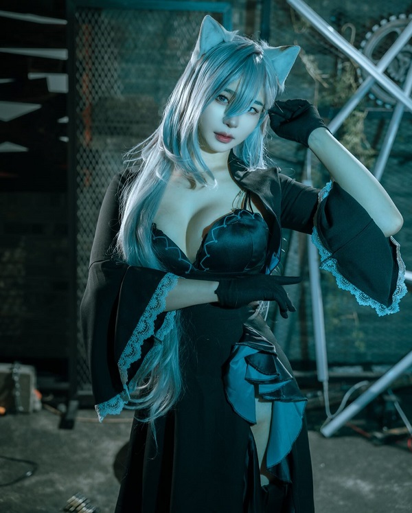 Bối cảnh cosplay mang đậm chất anime