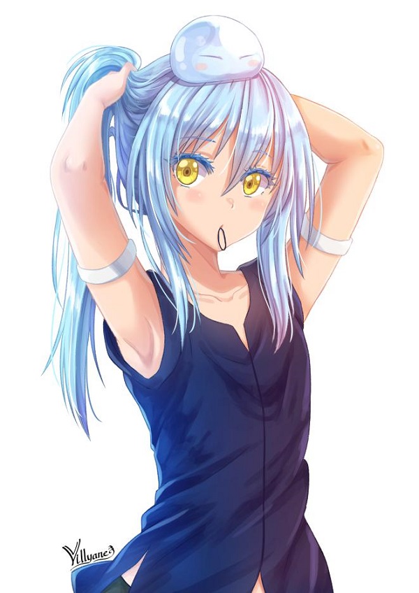 Rimuru cosplay với outfit cực ngầu