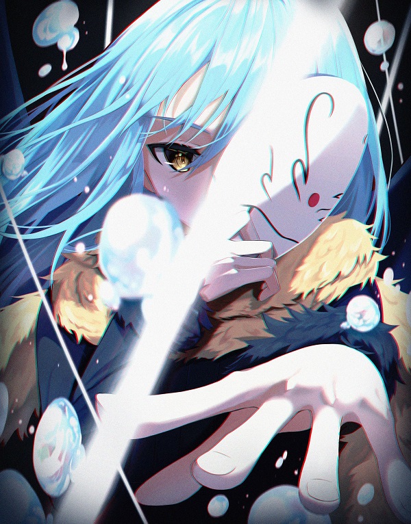 Rimuru cosplay nữ thần quyền năng