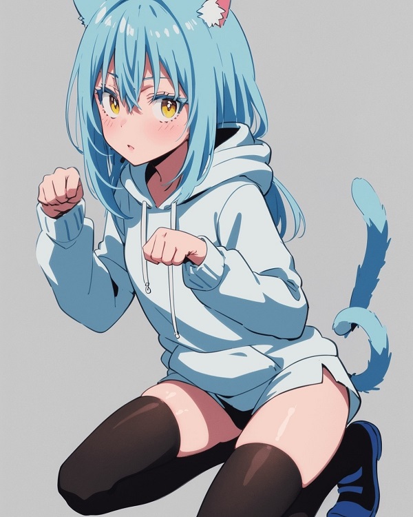 Rimuru đẹp như bước ra từ anime