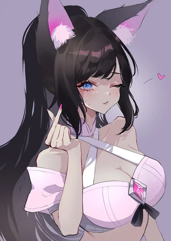 Ahri hóa trang sexy với ánh mắt mê hoặc người nhìn
