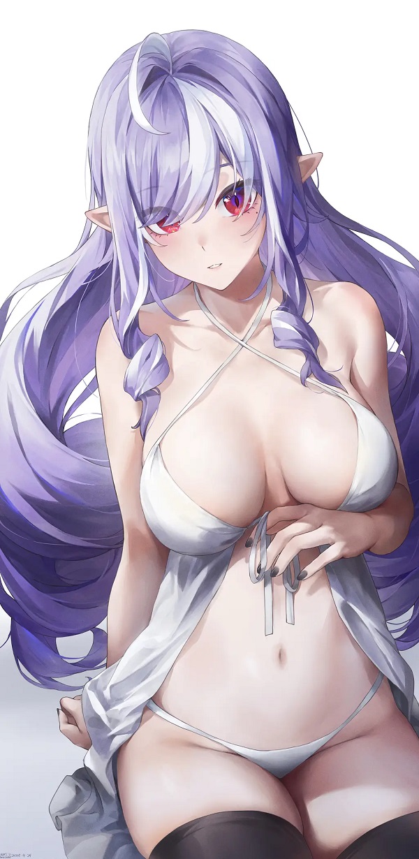 Cô nàng anime với body nóng bỏng và ánh mắt mê hoặc