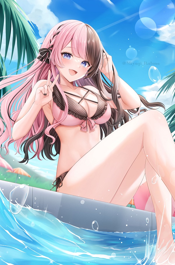 Bikini dây cột phong cách Nhật Bản siêu lạ mắt