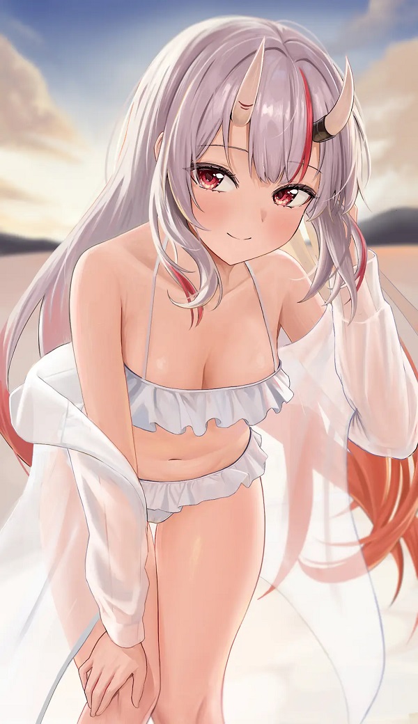 Visual đậm chất anime của cô nàng Ayame