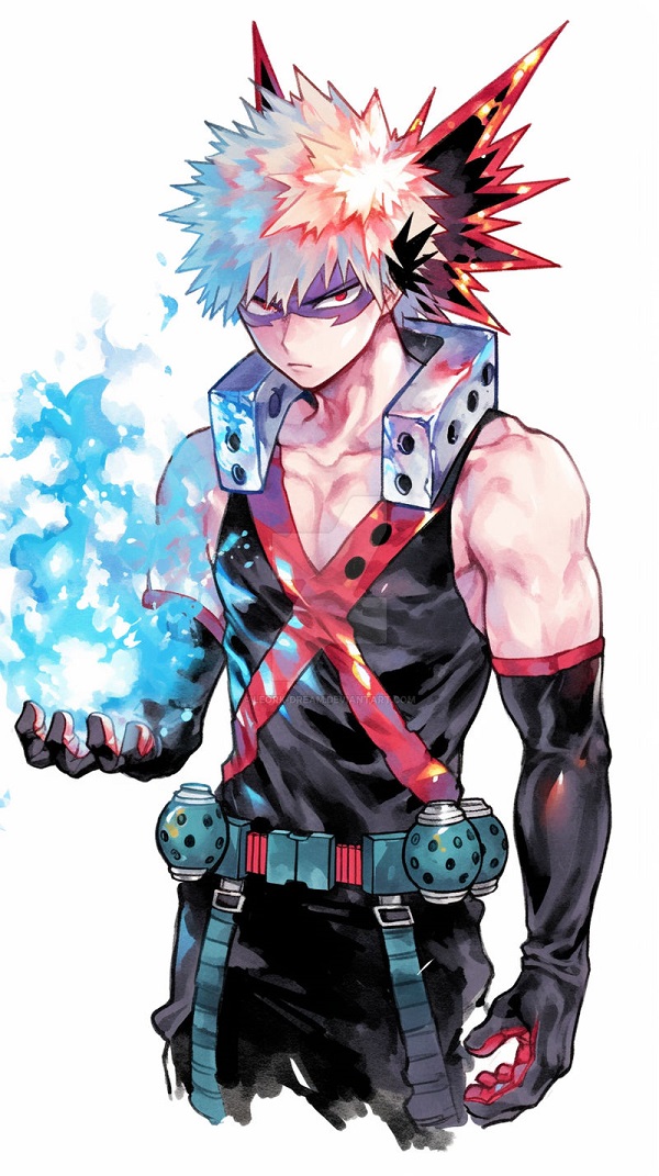 Bakugo tung đòn bùng nổ mạnh mẽ