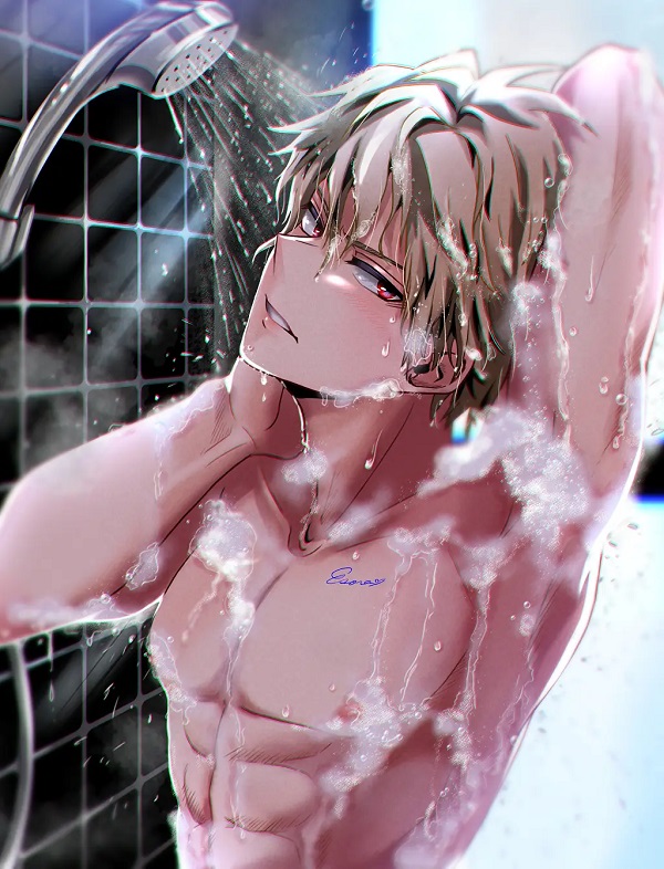 Ảnh Bakugo ngầu với chiêu thức đầy sức mạnh