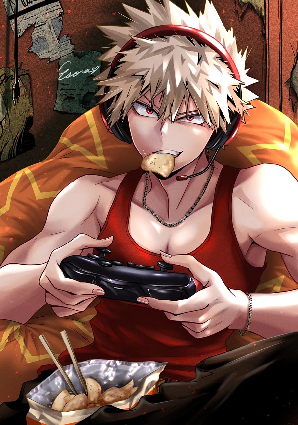 Hình tượng Bakugo được fan yêu thích