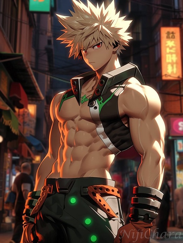 Ảnh Bakugo ngầu trong bộ ảnh chiến đấu