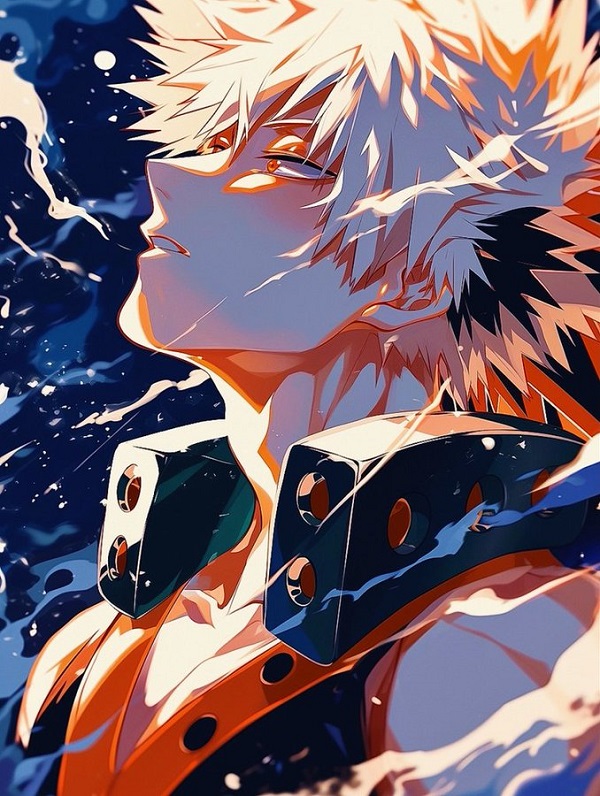 Ảnh Bakugo ngầu giữa làn khói mù mịt