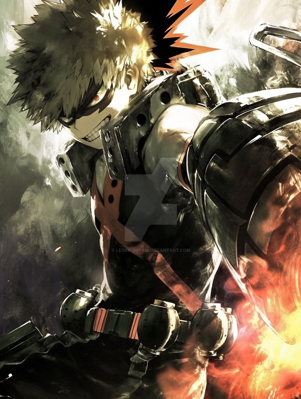 Khoảnh khắc Bakugo chiến đấu đầy khí chất