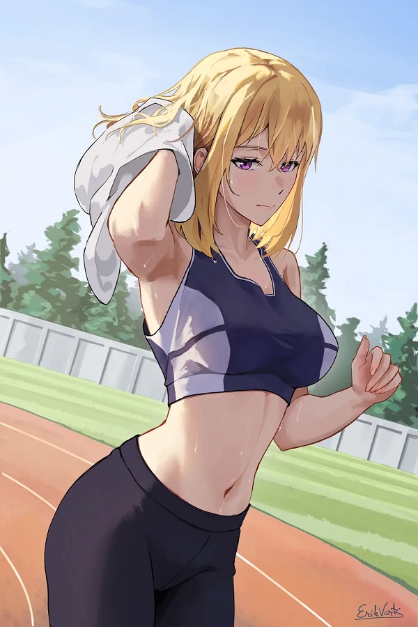 Hình minh họa phong cách anime sắc nét