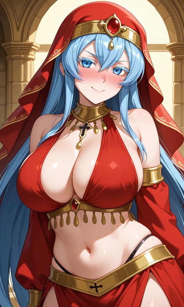 Ảnh Esdeath sexy trong trang phục chiến đấu đầy quyến rũ
