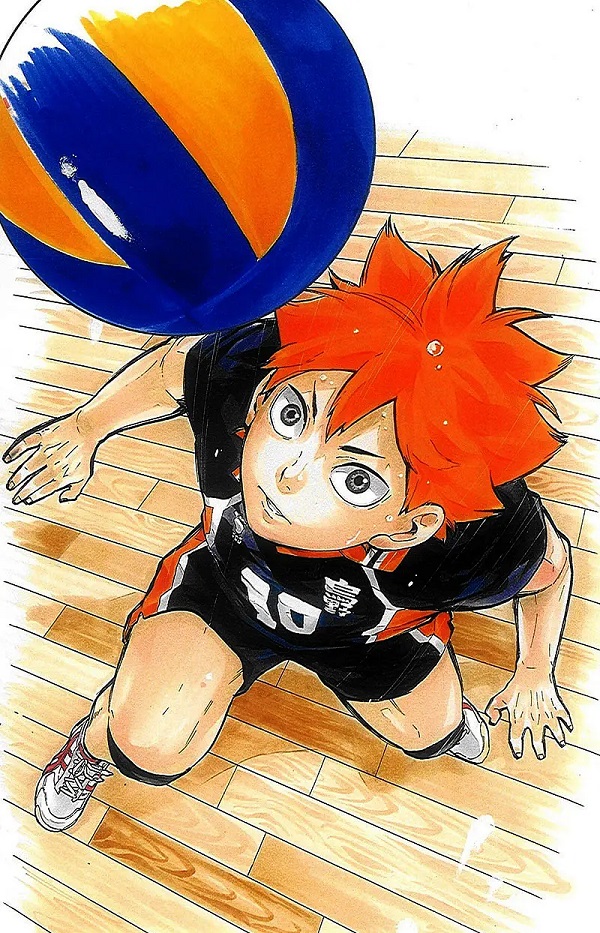 Hinata cười nhẹ nhưng vẫn mang dáng vẻ thủ lĩnh