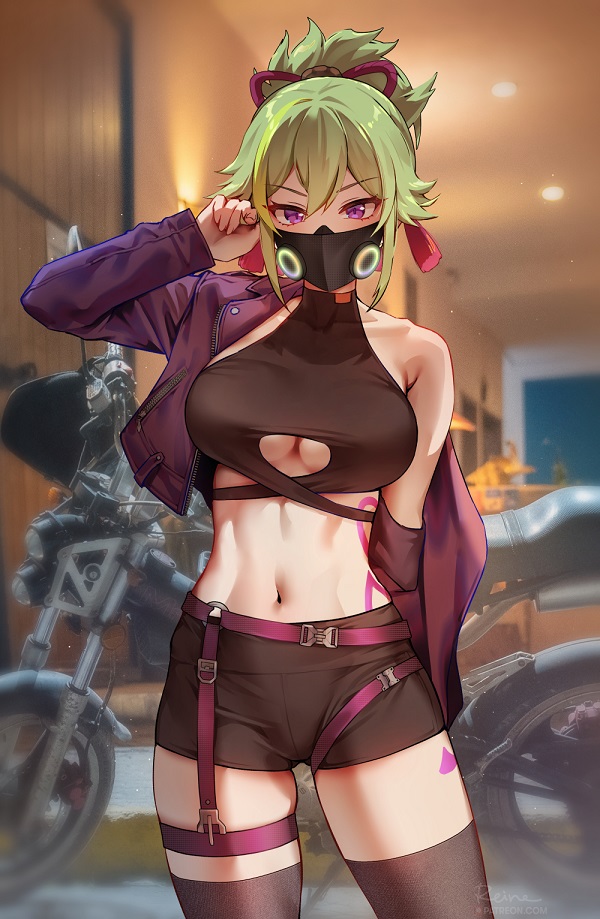 Gái xinh cosplay thần thái chuẩn Kuki Shinobu