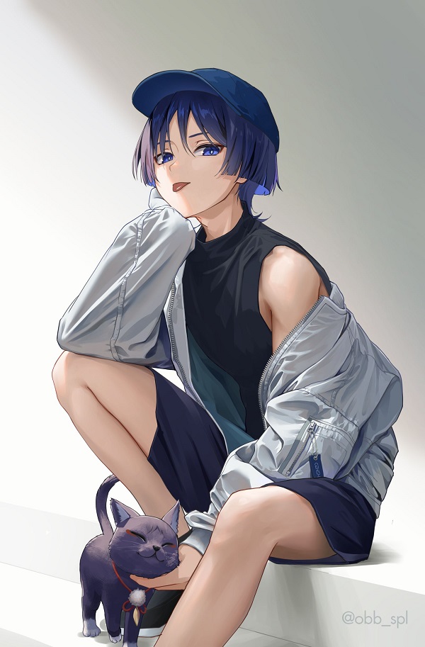 Scaramouche khi còn nhỏ trong fanart