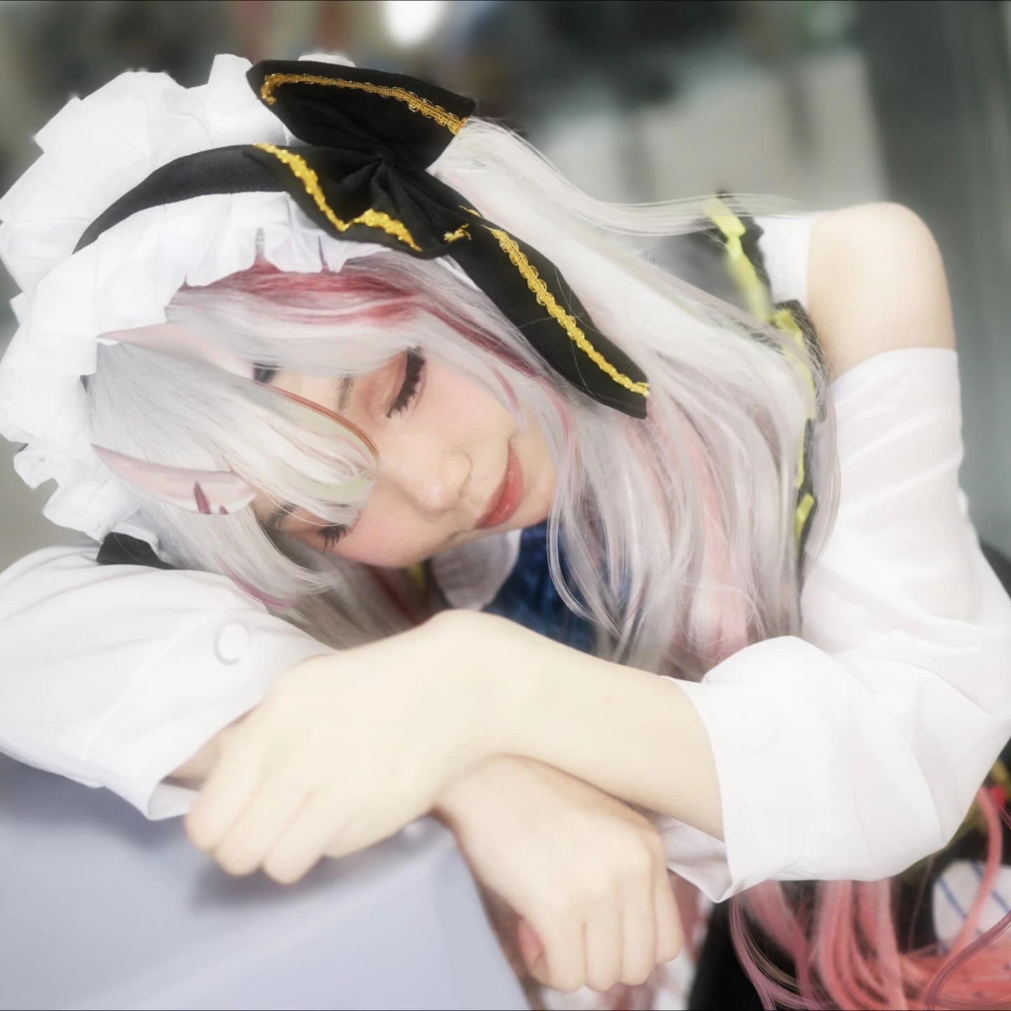 Ánh mắt cosplayer thể hiện khí chất riêng
