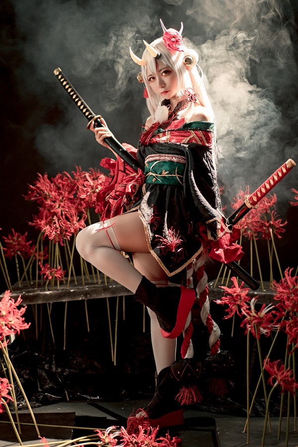 Cosplayer hoá thân Ayame cực kỳ thần tháiCosplayer hoá thân Ayame cực kỳ thần thái