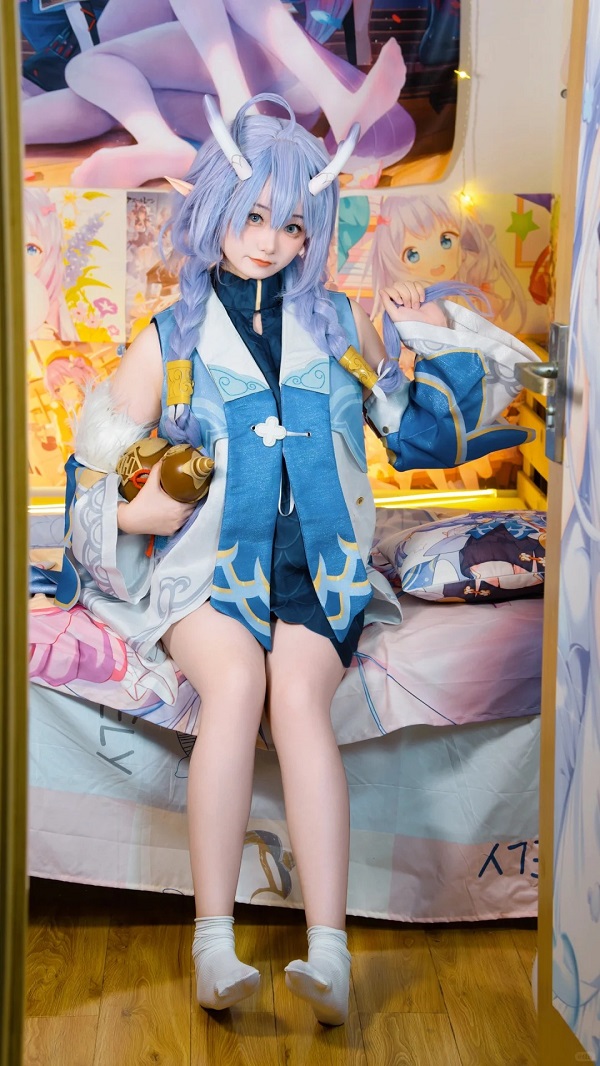 Hình ảnh cosplay lấy cảm hứng từ game Honkai