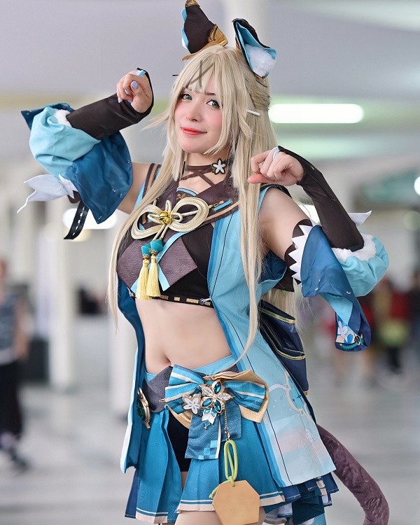 Tạo hình cosplay mang đậm tinh thần Kirara