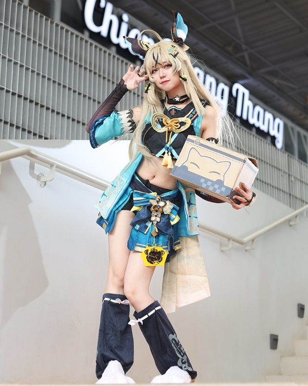 Bộ cosplay được đầu tư công phu, tỉ mỉ