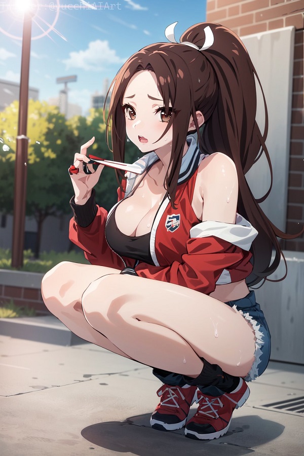 Mai Shiranui và ánh mắt “sát thương” cực mạnh