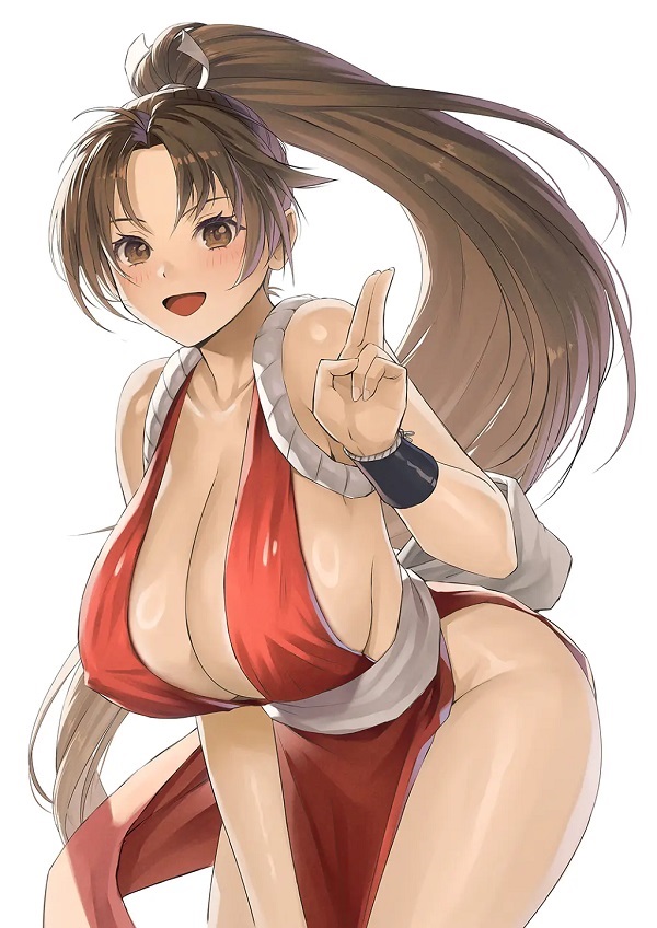 Mai Shiranui sexy bên nền trời đêm huyền ảo