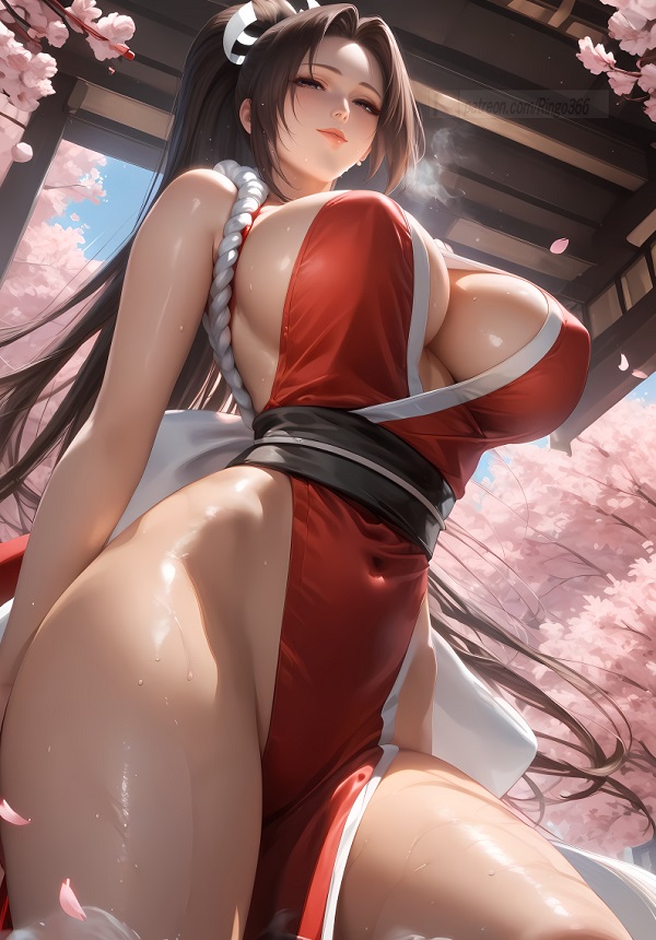 Mai Shiranui sexy khoe đường cong trong tư thế uốn lượn