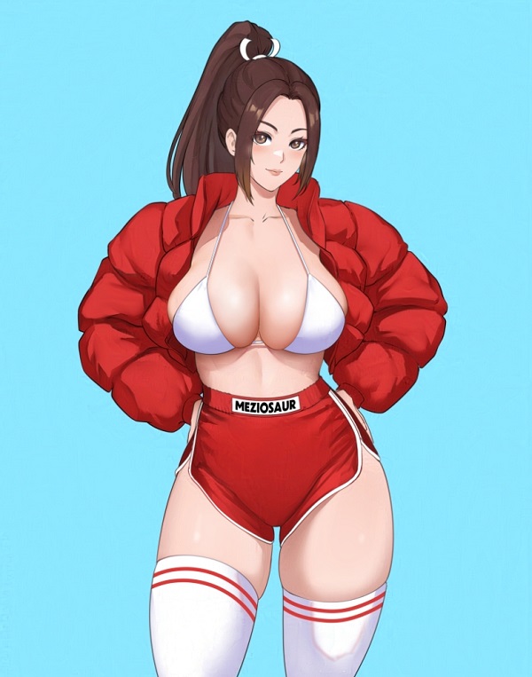 Mai Shiranui trong phong cách cổ trang Nhật Bản đầy thu hút