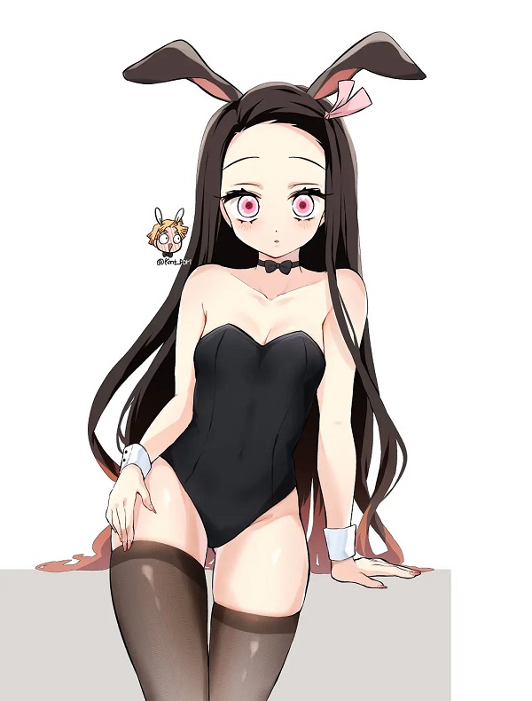 Nezuko sexy nhưng vẫn giữ được vẻ trong sáng