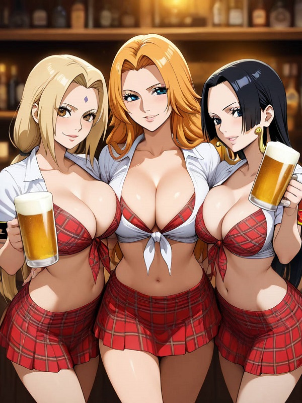 One Piece sexy girls trong tạo hình cosplay thời trang